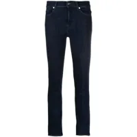 7 for all mankind jean skinny à taille basse - bleu