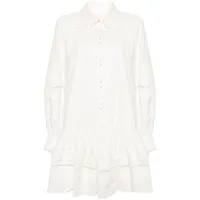 aje robe-chemise reva - blanc