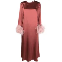 sleeper robe longue suzy - rouge