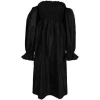 sleeper robe atlanta à coupe mi-longue - noir