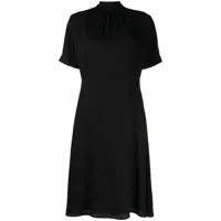 givenchy robe courte à motif 4g en jacquard - noir