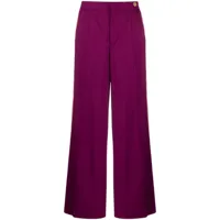 câllas milano pantalon de tailleur viva à coupe ample - violet