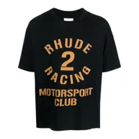 rhude t-shirt desperado motorsport - noir