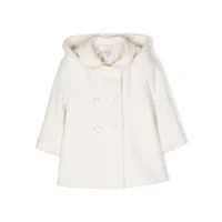 siola manteau venezia à boutonnière croisée - blanc