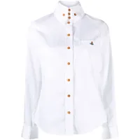 vivienne westwood chemise krall en coton biologique - blanc