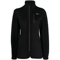 coperni veste zippée à patch logo - noir