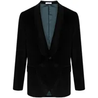 boglioli blazer ample k-jacket à effet froissé - noir