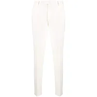 briglia 1949 pantalon de costume en laine vierge - blanc