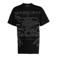 y/project t-shirt paris' best en coton biologique - noir