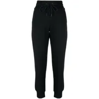 goldbergh pantalon de jogging ease à lien de resserrage - noir