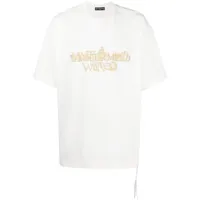 mastermind world t-shirt en coton à logo imprimé - blanc
