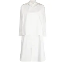 toogood robe-chemise the typesetter - blanc