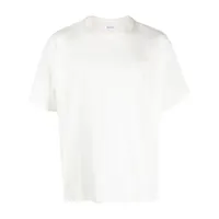 norse projects t-shirt en coton biologique simon à logo brodé - blanc