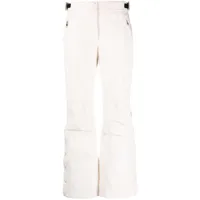 yves salomon pantalon de ski bicolore - blanc