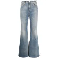 dorothee schumacher jean ample à patch logo - bleu