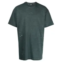 a-cold-wall* t-shirt en coton à logo brodé - vert