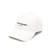 off-white casquette on the go à broderies - tons neutres
