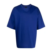 juun.j t-shirt en coton à imprimé graphique - bleu
