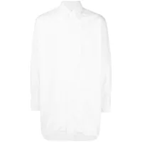 yohji yamamoto t-shirt à empiècements superposés - blanc
