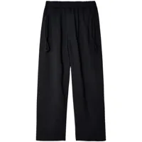 random identities pantalon ample à détail de poches oversize - noir