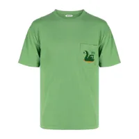 bode t-shirt swan à imprimé graphique - vert