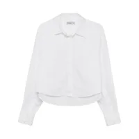 simkhai chemise renata crop - blanc