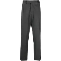 briglia 1949 pantalon de costume en feutre - gris