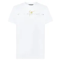 giuseppe zanotti t-shirt en coton à logo imprimé - blanc