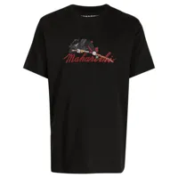 maharishi t-shirt ninjutsu en coton biologique - noir