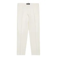 dsquared2 kids pantalon de tailleur 10th anniversary - blanc