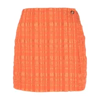 nanushka jupe-short mini fede - orange