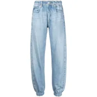 rag & bone pantalon de jogging miramar en jean - bleu