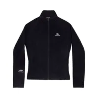 balenciaga veste zippée 3b sports icon ski - noir