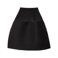 melitta baumeister mini jupe évasée à taille élastiquée - noir