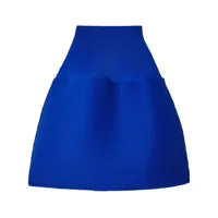 melitta baumeister mini jupe évasée à taille élastiquée - bleu