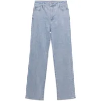 simkhai jean droit liam à taille haute - bleu