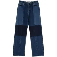 jil sander jean à coupe ample - bleu