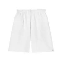 jil sander short en coton à poches cargo - blanc