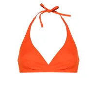 eres haut de bikini à bonnets triangles - orange