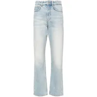 maje jean à coupe droite - bleu