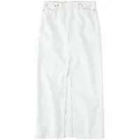 closed jupe longue en jean - blanc