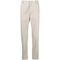eleventy pantalon chino en coton à taille basse - tons neutres