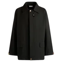 bally manteau à simple boutonnage - noir