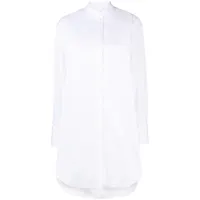 isabel marant robe-chemise rineta à manches longues - blanc