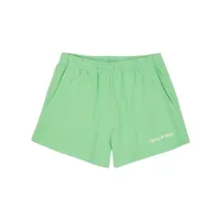 sporty & rich short ny tennis club en coton - vert