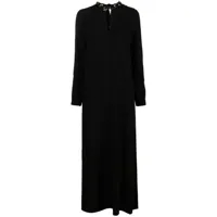 zimmermann robe longue à ornements de chaînes - noir