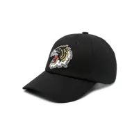 kenzo casquette à logo appliqué - noir