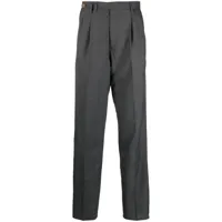 brunello cucinelli pantalon de costume en laine - gris