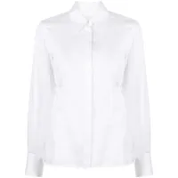 helmut lang chemise en soie - blanc