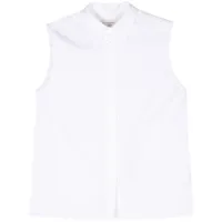 officine generale chemise à design sans manches - blanc